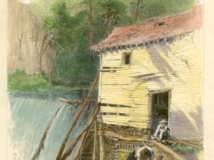 Old Mill - Reems' Creek by Harry  Fenn