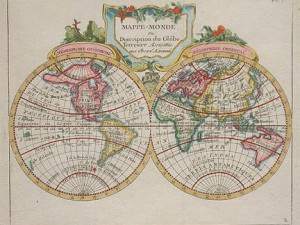 Mappe-Monde by Joseph de Laporte