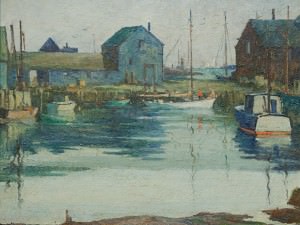 Rockport Inlet by Harry DeMaine