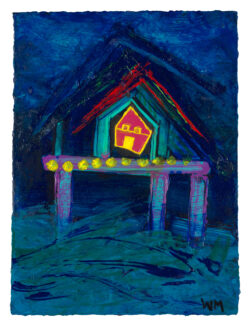 House Weathering a Storm by Willie Marlowe