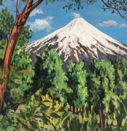 Villarrica Volcano from Pucon, Chile by Elsie Dinsmore Popkin