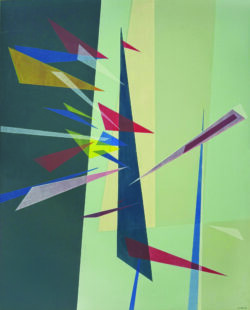 Composition in Triangles by Anne Wall Thomas (1928-2024)