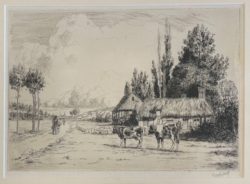 Dans la Vallee de l'Eure by George Charles Aid (1872-1938)