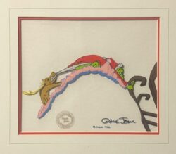 The Grinch and Max Pulling the Sleigh by Chuck Jones