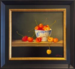 Ranier Cherries and Flo Blue by Bert Beirne