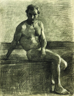 School Study Nude Male