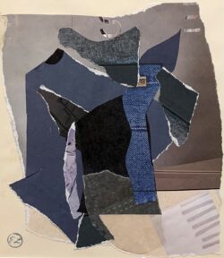 Blue Grey #51 by Edith London (1904-1997)