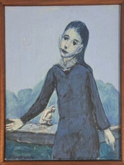 Blue Girl by Robert Broderson