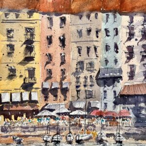 A MAN OUT OF TIME: Bert Sult’s Watercolor Interpretations of Historic Architecture