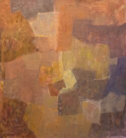 Composition in Orange by Edith London 