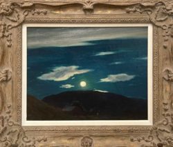 Moonrise Over Blue Ridge by Eliot Clark (1883-1980)