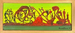 Abstrait I by Francketienne (1936-2025)