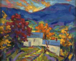 Mountain Cottage by Al Gury