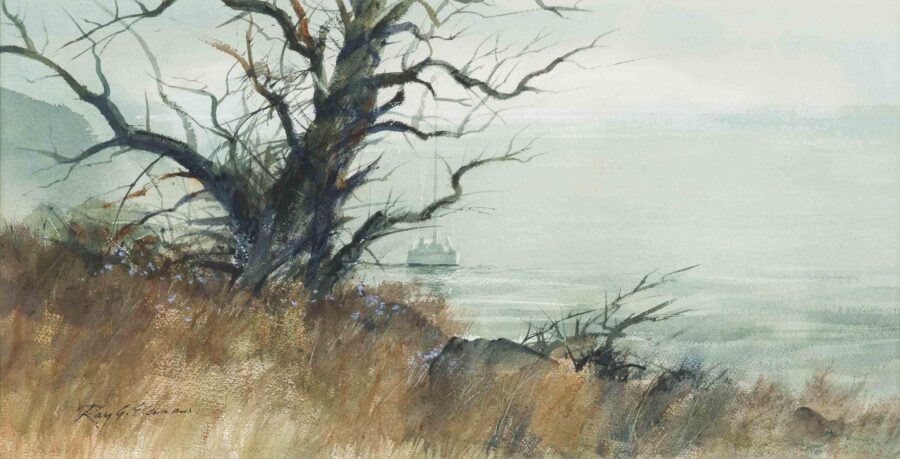 Idling Off the Coast by Ray G. Ellis