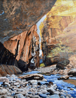 Hiking the Narrows by William C. Wright