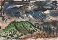 Storm at the Catskills by Claude Howell (1915-1997)