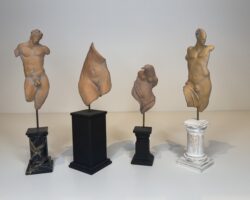 Praxiteles Makes Perfect, Delta of Venus, Suzannah & the Bird Watchers, Deco Adonis Shard by Campbell Glynn Paxton