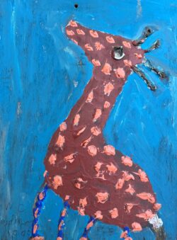 Giraffe by Clyde Jones
