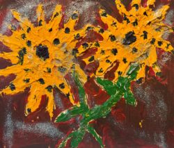 Sunflowers by Clyde Jones