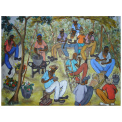 Outdoor Restaurant by Reynald Joseph