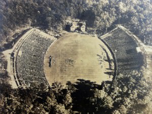 Kenan Stadium Bird's Eye by Bayard Wootten