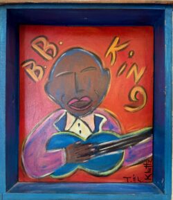 B. B. King by Tim and Lisa Kluttz