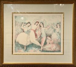 La Fetes de la Danse by Marie Laurencin (1883-1956)