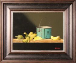 Lemon Slices and Tin by Bert Beirne