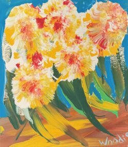 Floral by Woodie Long (1942-2009)