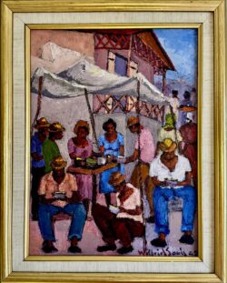 Under the Tent by Wilfred Louis (1943-2012)