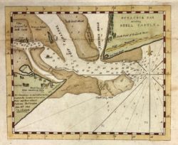 Ocracoke Inlet Survey by Edmund M. Bluecat (1770-1862)