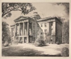 North Carolina State Capitol by Louis Orr (1876-1961)