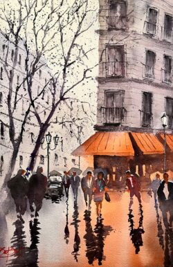 Paris Stroll II by Bert Sult