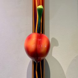 Peach Fruit Stick by George Snyder