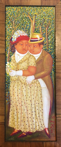 Un Couple by Pierre Louis Riche (1954-)
