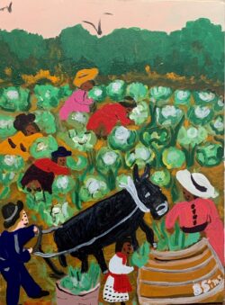 Working in the Field by Bernice Sims (1926-2014)