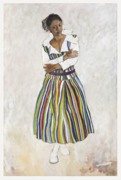 Ameeka in the Dress of Edith Schiele