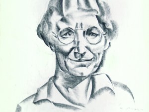 Portrait with Glasses by Duncan Robert Stuart