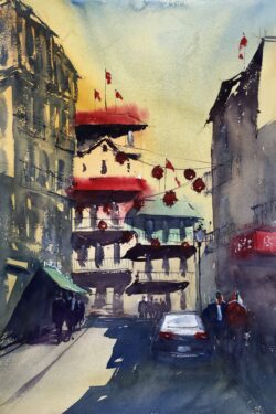 Frisco, China Town by Bert Sult