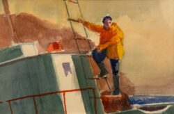Skipper by Edwin Vorhees  (1919-1999)