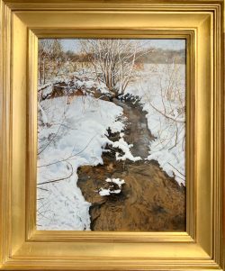 Jones Falls in Winter by William C. Wright