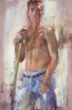 Young Man by Linda Hutchinson