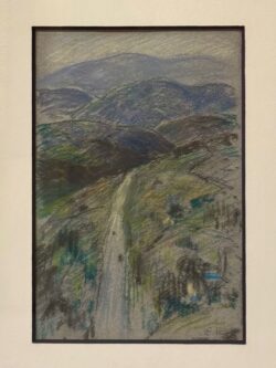 Steep Road in the Mountains