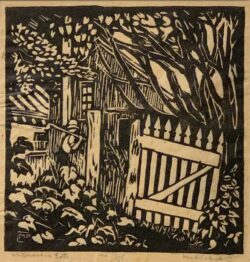 Whitewash Gate by Mabel Pugh